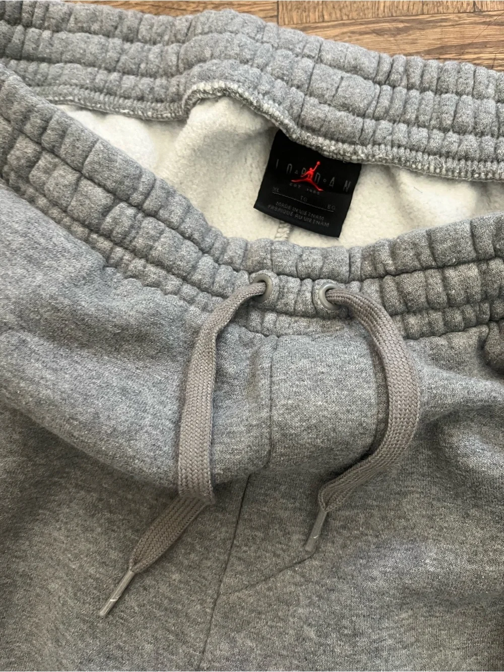 Jordan Jumpman Fleece Sweatpants Carbon Heather Grey Size XL